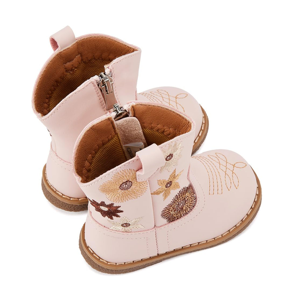 BMCiTYBM Toddler Cowboy Cowgirl Boots Western Shoes Pink 7 Toddler