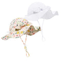Baby Girl Sun Hat Kids Summer Beach Wide Brim Hats Toddler Bucket Hat 6-24M