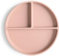 mushie Silicone Suction Plate | BPA-Free Non-Slip Design (Blush)