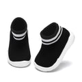 Engtoy Baby Shoes & Socks - Non-Slip Breathable Slippers with Soft Rubber Sole - Baby Boys & Girls Slip On Sneakers - Black