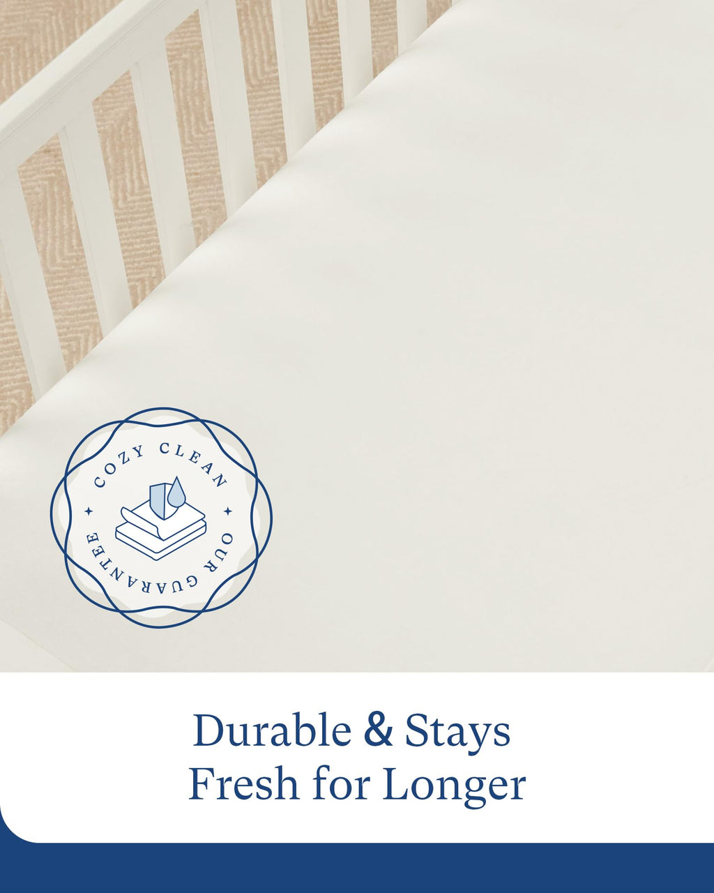 PurComfy Supersoft Diaper Changing Pad Covers, 2-Pack Premium Bamboo Viscose Change Table Pad Covers for Baby Girls and Boys, Hypoallergenic Stretchy Changing Table Cover Sheets