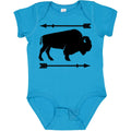 inktastic Buffalo Cute Animal Baby Bodysuit 24 Months Turquoise 2ae82