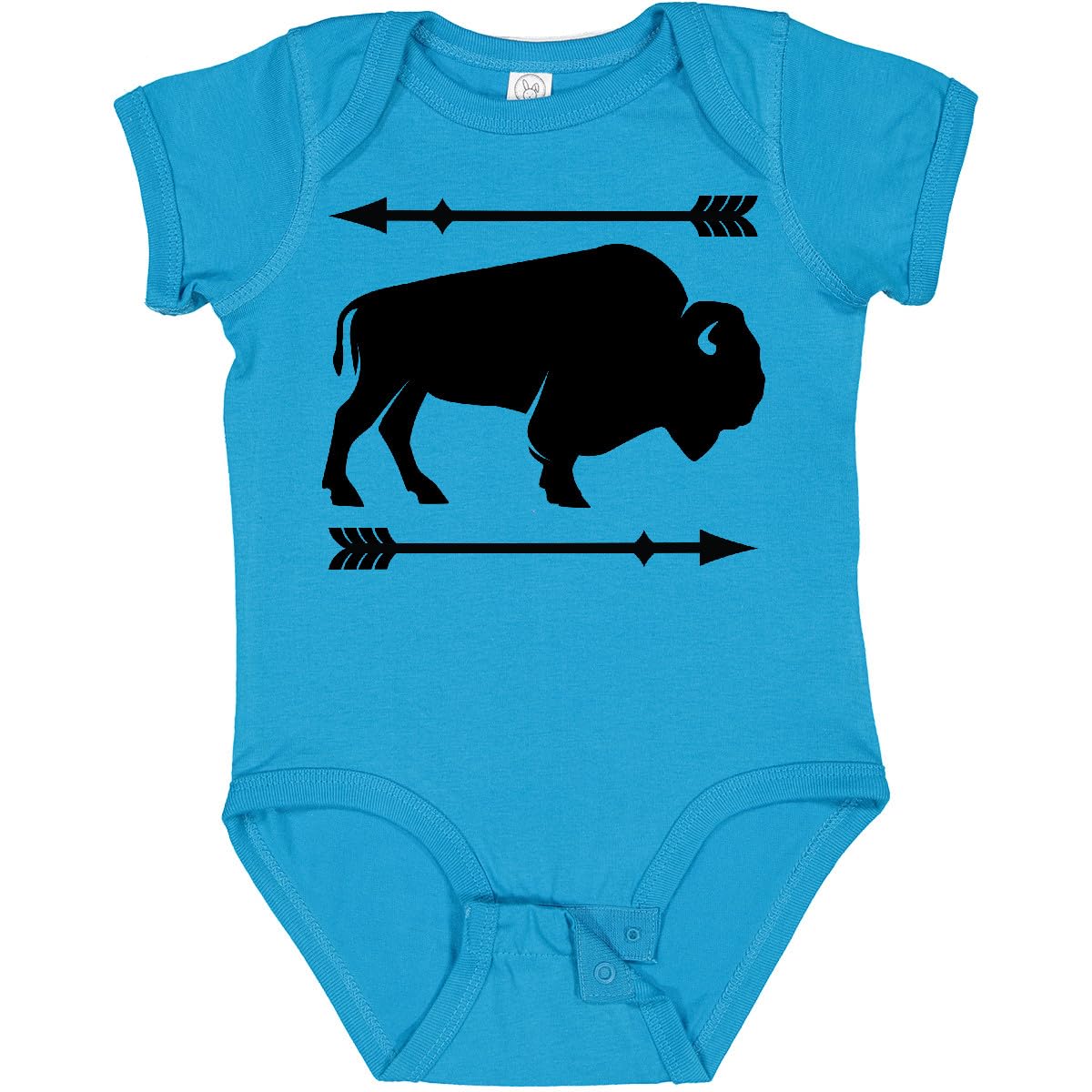 inktastic Buffalo Cute Animal Baby Bodysuit Newborn Apple Green 2ae82