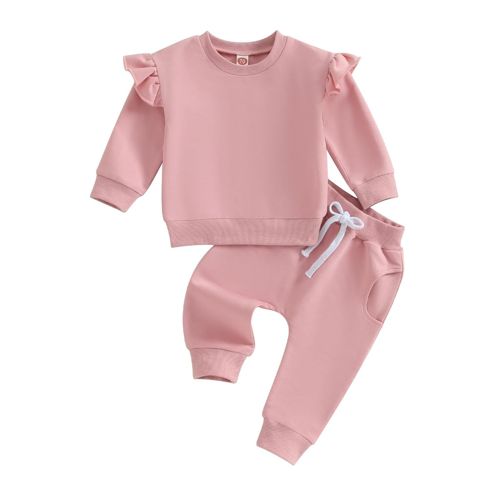 Toddler Baby Girl Clothes 6 12 18 24 Months Fall Outfits Sweatshirt Pants