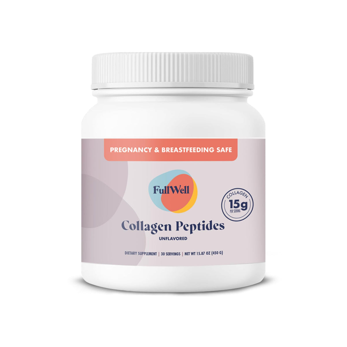 FullWell Unflavored Collagen Peptides Powder Stick Pk, 30 Ct (30 Servings)