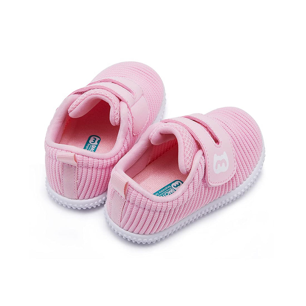 BMCiTYBM Baby Walking Shoes First Infant Sneakers Pink Size 18-24 Months