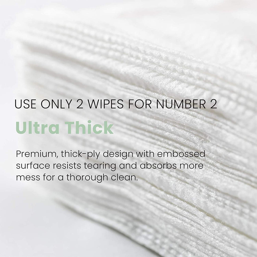 Parasol Clean+Pure Natural Baby Wipes, 600 Count (10 Packs of 60)