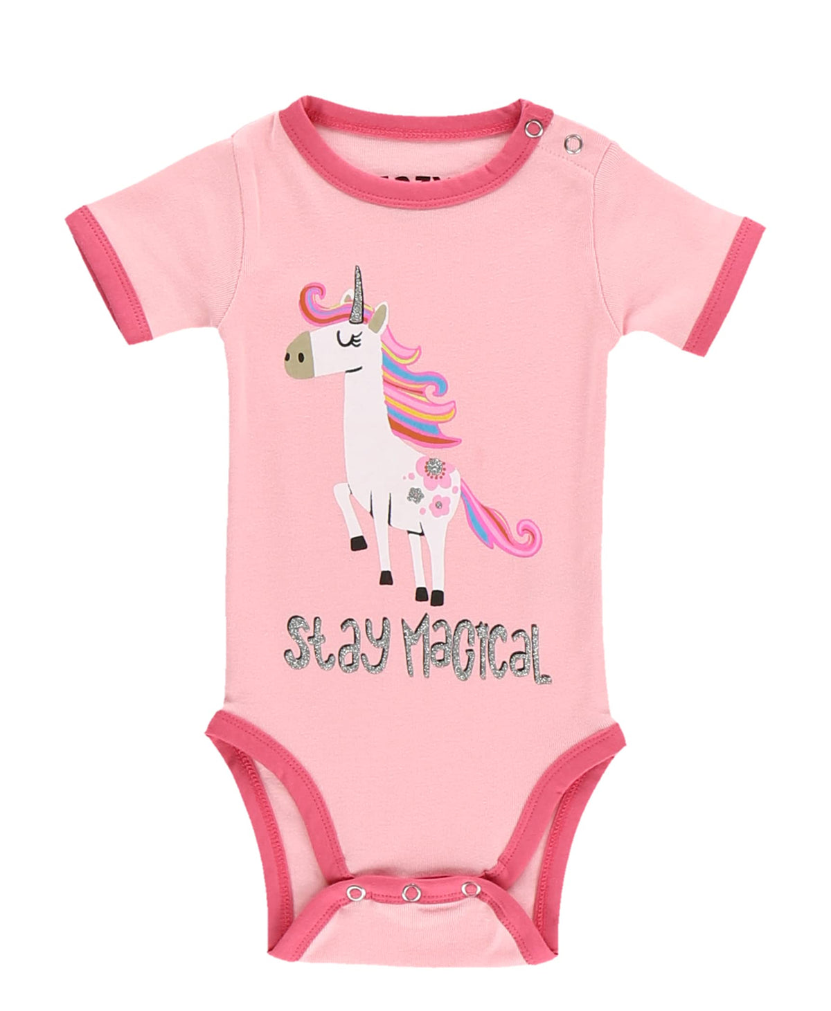 Lazy One Cute Unisex Baby Bodysuit, 6-18 Months, Otterly Adorable 6 Mo
