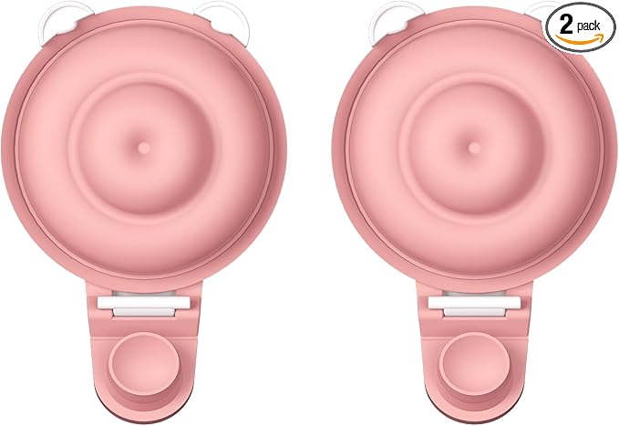 Double-Layed Diaphragm Replacement Accessories Only Compatible with Mom Cozy Upgraded Mobile Flow M9, Upgraded M9 Diaphragm Breastfeeding Parts, Not Original Parts, 2Pack Red