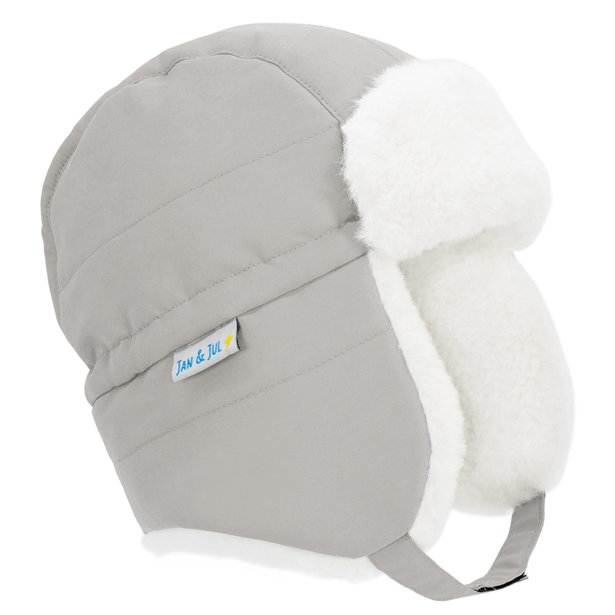 JAN & JUL Toasty-Dry Trapper Hat for Baby and Kids (Space Dinos, XL)