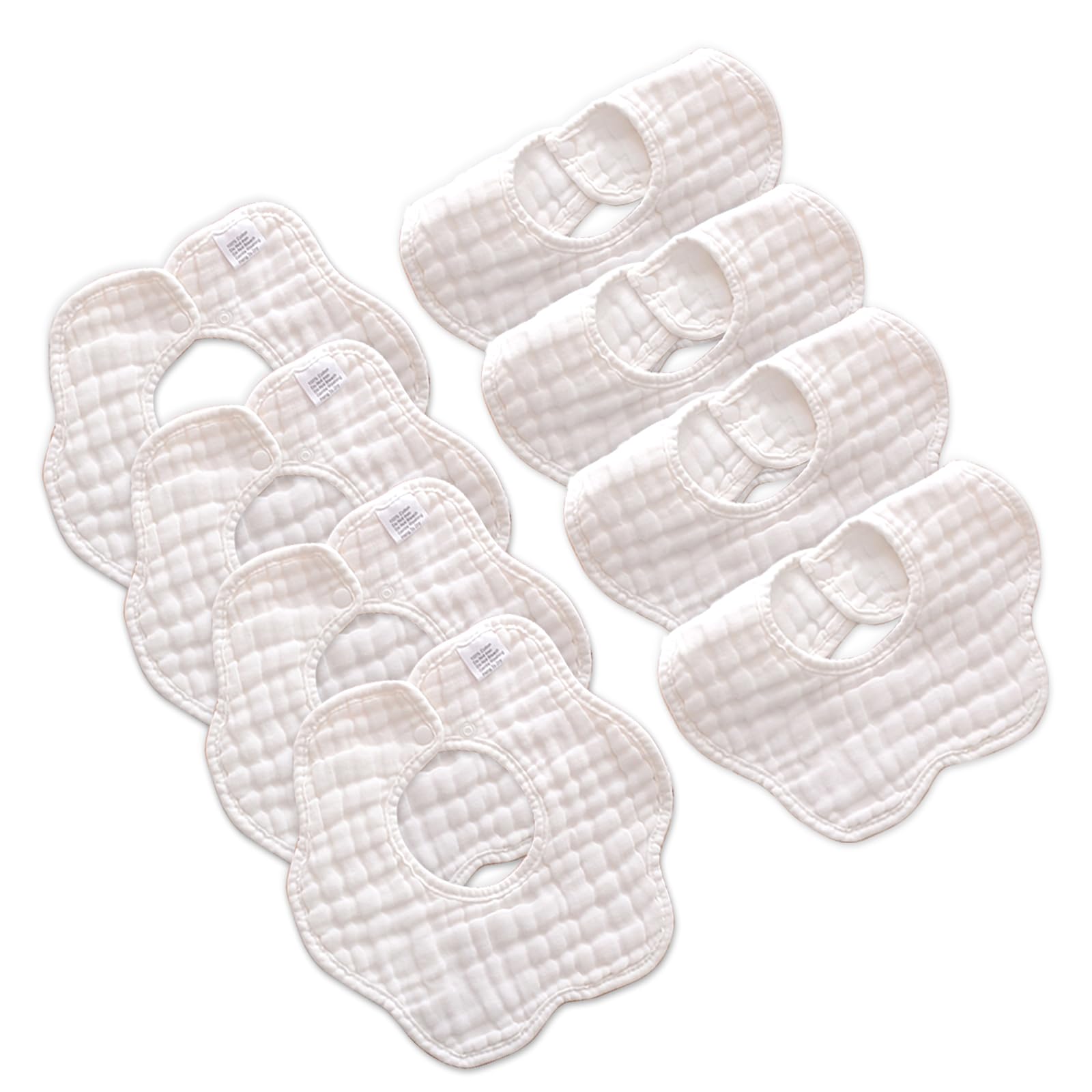 Baby Bibs Muslin Cotton Drool Teething Drooling Bibs for Baby Girl Boy
