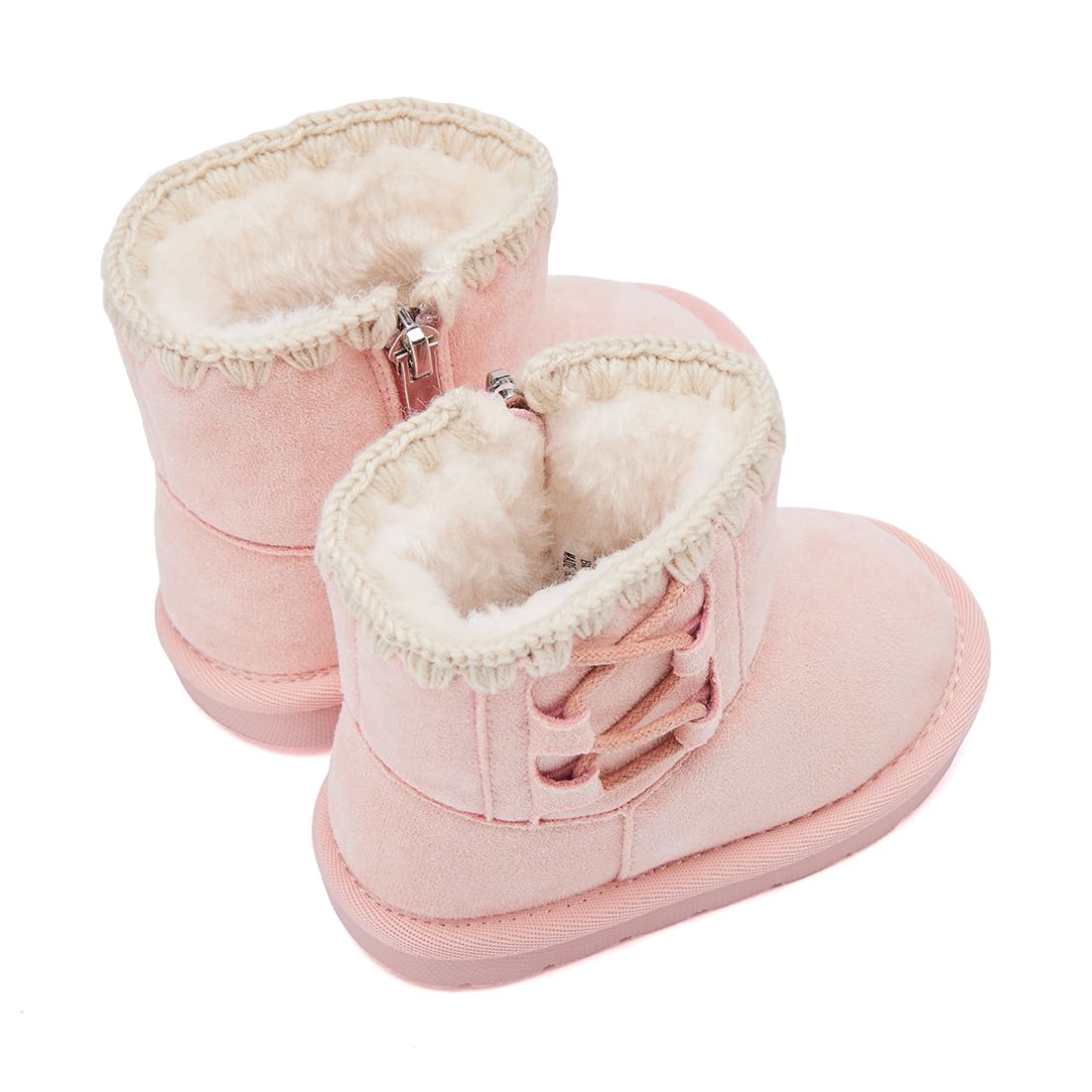 BMCiTYBM Toddler Snow Winter Boots Girls Boys Cold Weather Shoes 7 Toddler