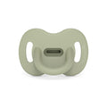 Color Essence SX PRO Silicone Baby Pacifier 1Pk, Made with 100% Soft Silicone, Baby Essentials Perfect for Breastfeeding Babies, Designed in Spain, 0-6 Mths, Jungle Green