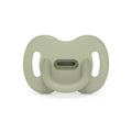 Color Essence SX PRO Silicone Baby Pacifier 1Pk, Made with 100% Soft Silicone, Baby Essentials Perfect for Breastfeeding Babies, Designed in Spain, 6-18 Mths, Jungle Green