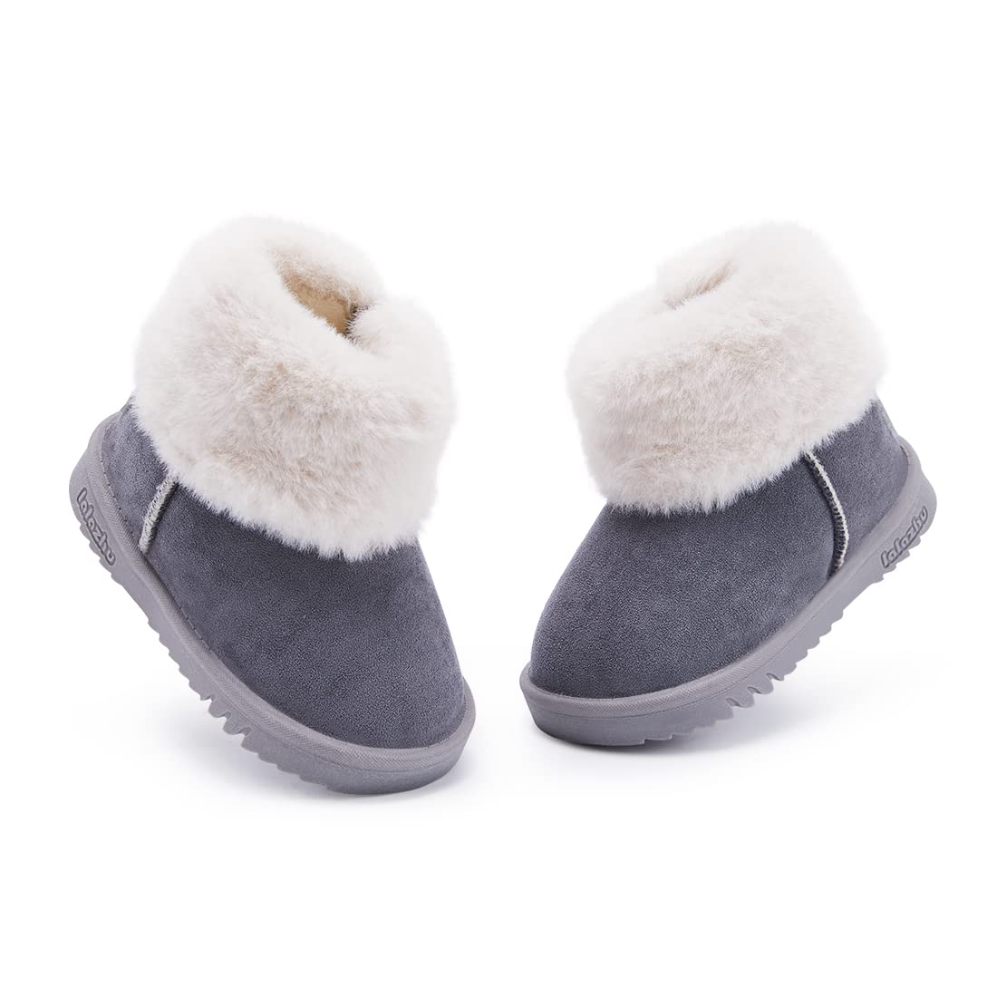 BMCiTYBM Baby Snow Winter Boots Girls Boys Infant Walker Shoes 6-12 Months