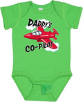 inktastic Daddys Co-Pilot for Fathers Day Baby Bodysuit