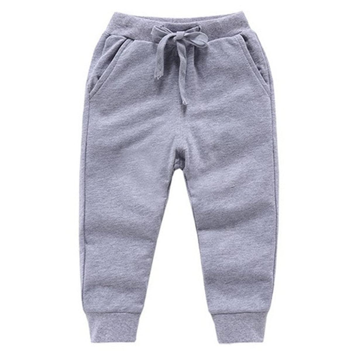 CuteOn Children Toddler Jogger Pants Girls Boys Sweatpants Gray 7T
