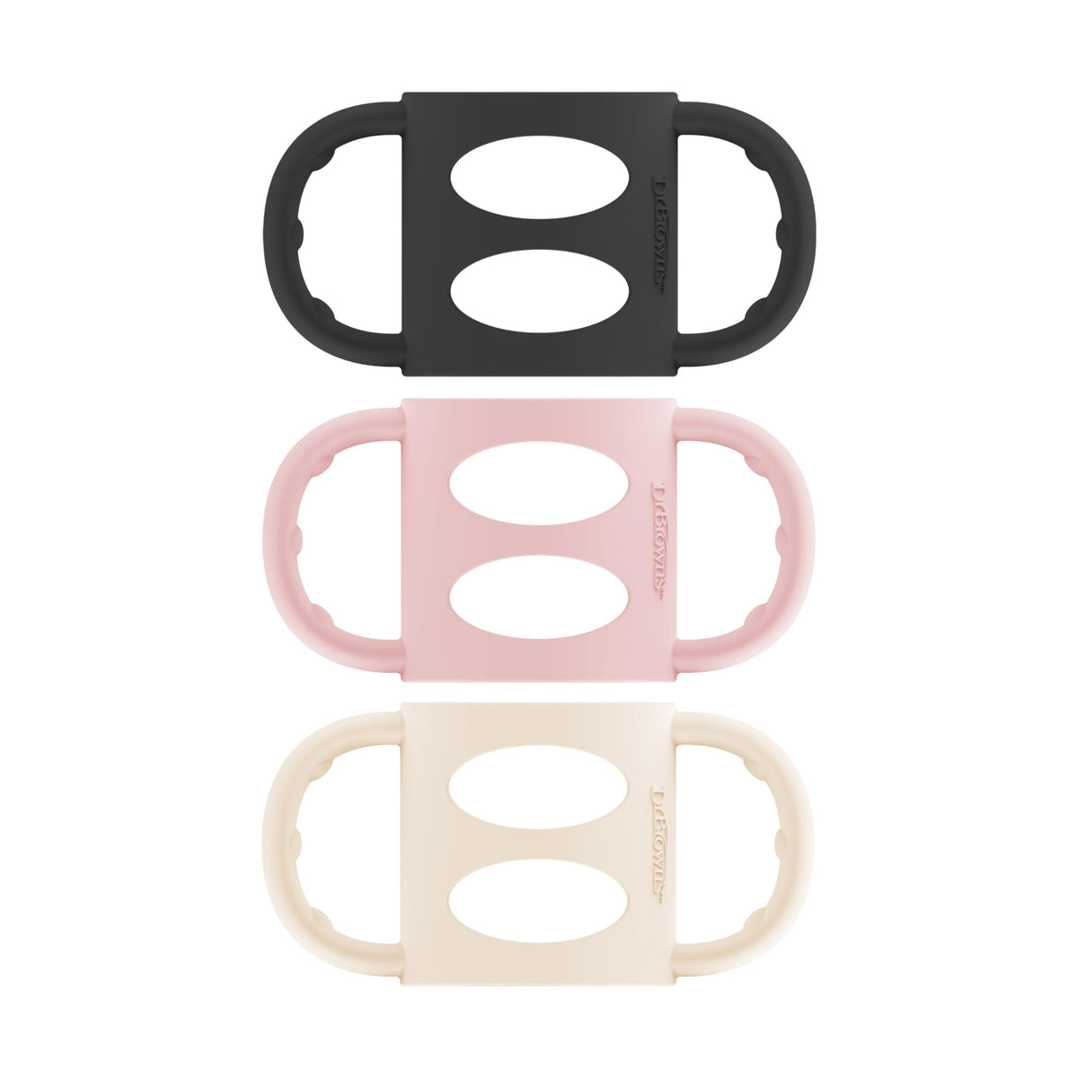 Dr. Brown's Narrow Baby Bottle Handles, Gray, 4m+, 1-Pack