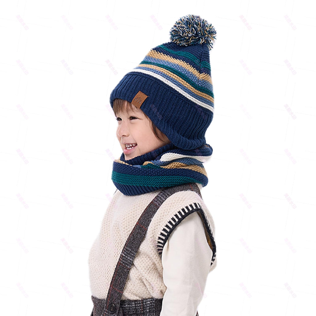 Moon Kitty Toddler Winter Hats for Boys Baby Boy Beanie Hats Earflap