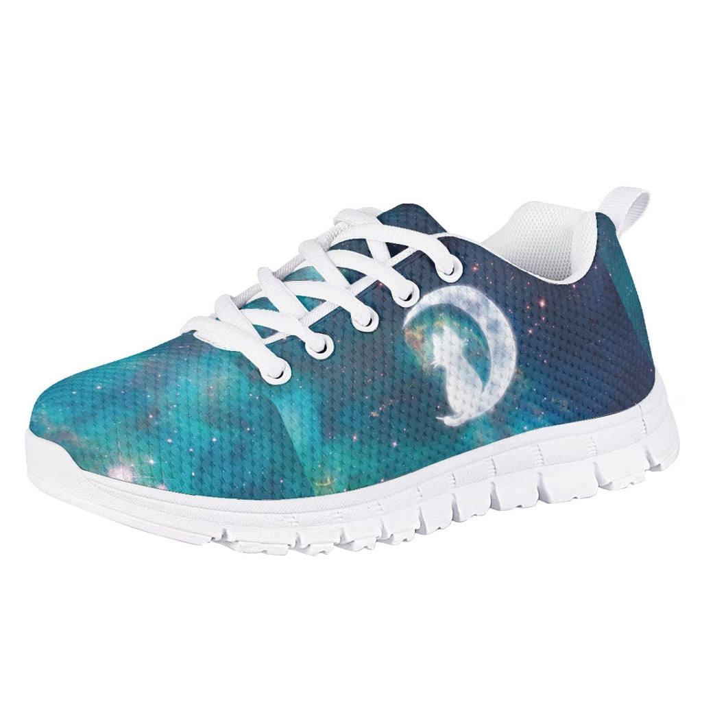 MARSVOVO Toddler Girl Slip On Sneakers Lightweight Breathable Athletic Slip On Girl Running Shoes No Lace Comfortable Sport First Shoes for Walking Boy Girl Blue Starry Sky Design Size 12 US