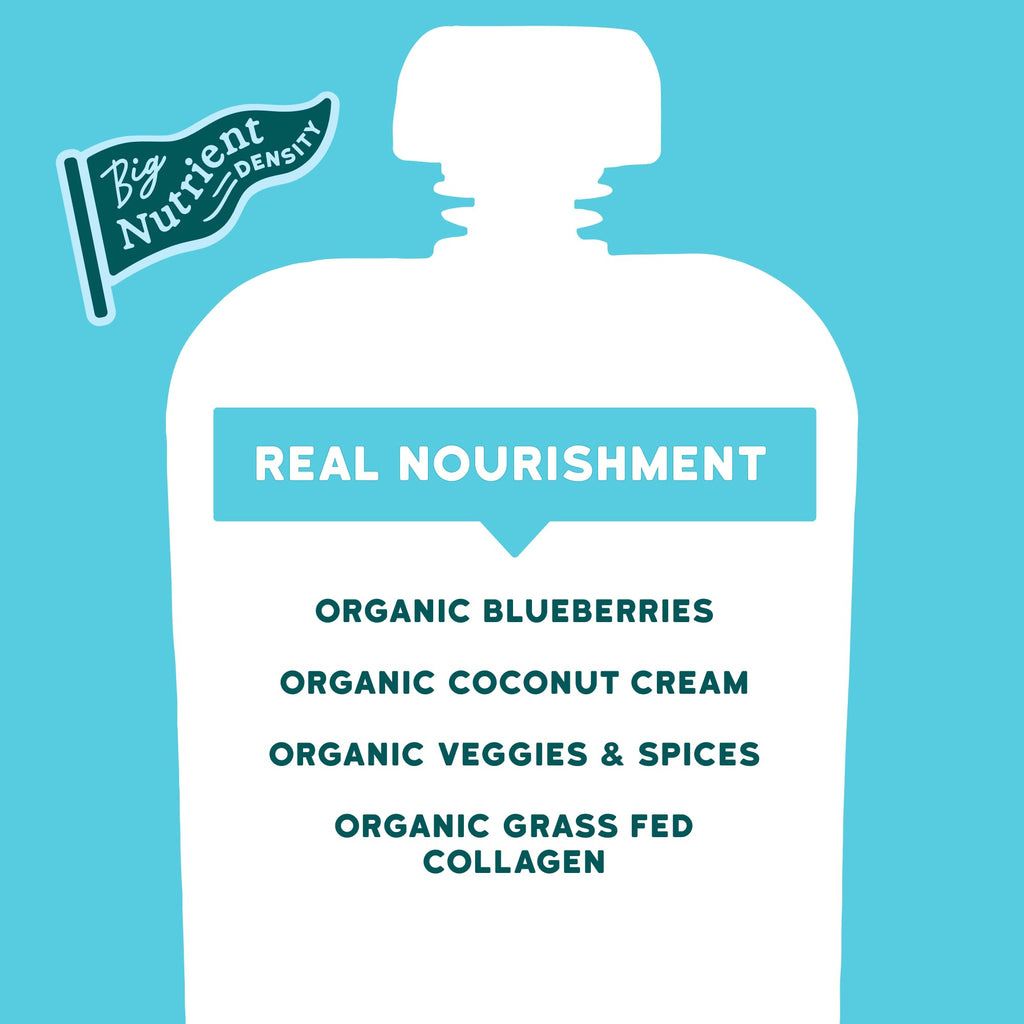 Serenity Kids Organic Baby Food Pouches, Smoothie, 3.5 Oz, 12 Pack