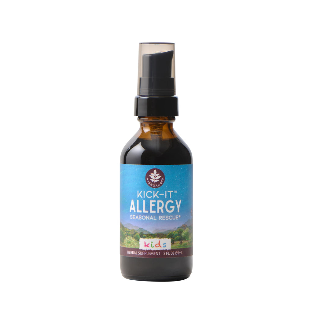 WishGarden Herbs Kick-It Allergy for Kids, Non-Drowsy Tincture, 2oz