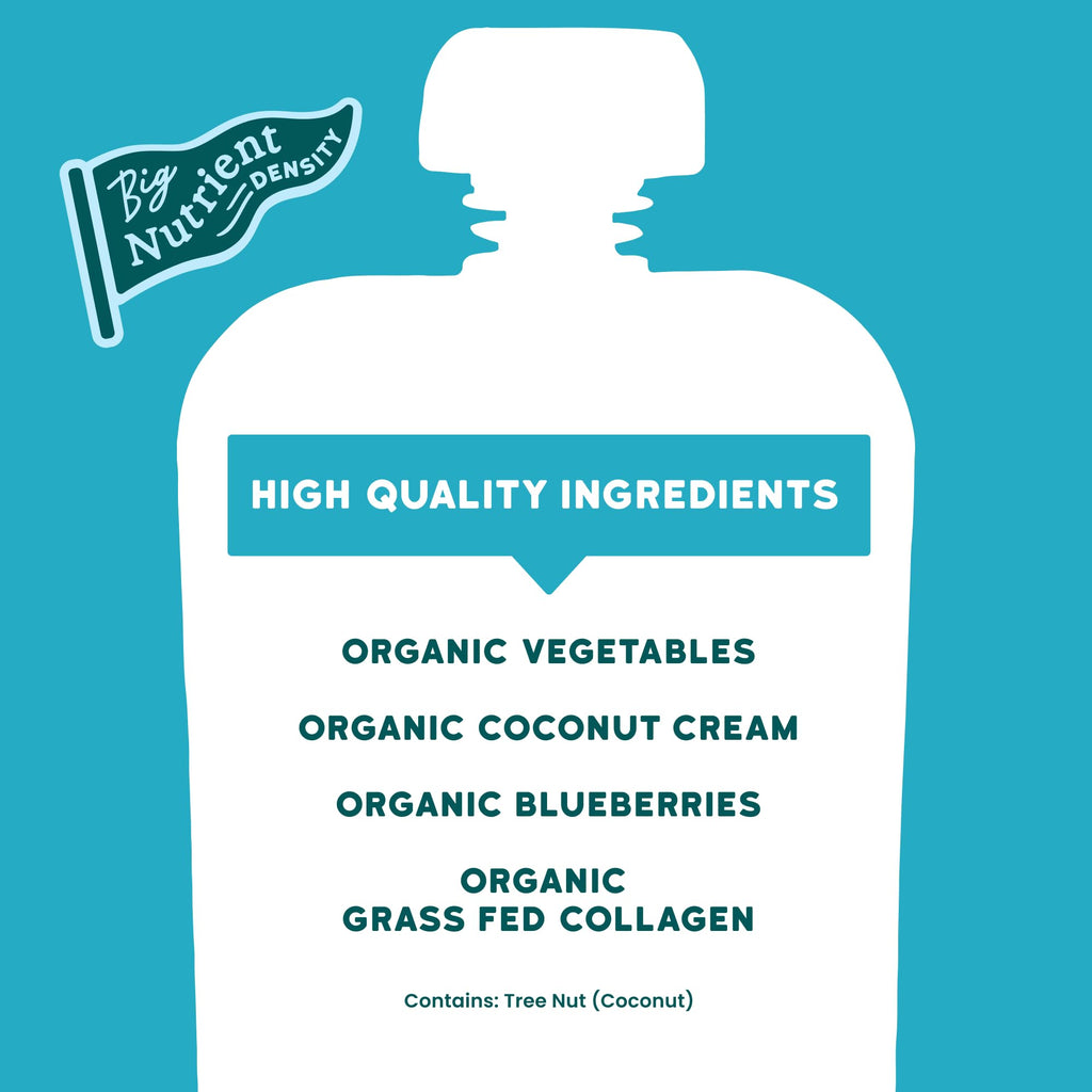 Serenity Kids Berry Butternut Baby Food Pouch, 5g Protein, 3.5 Oz, 6 Pack