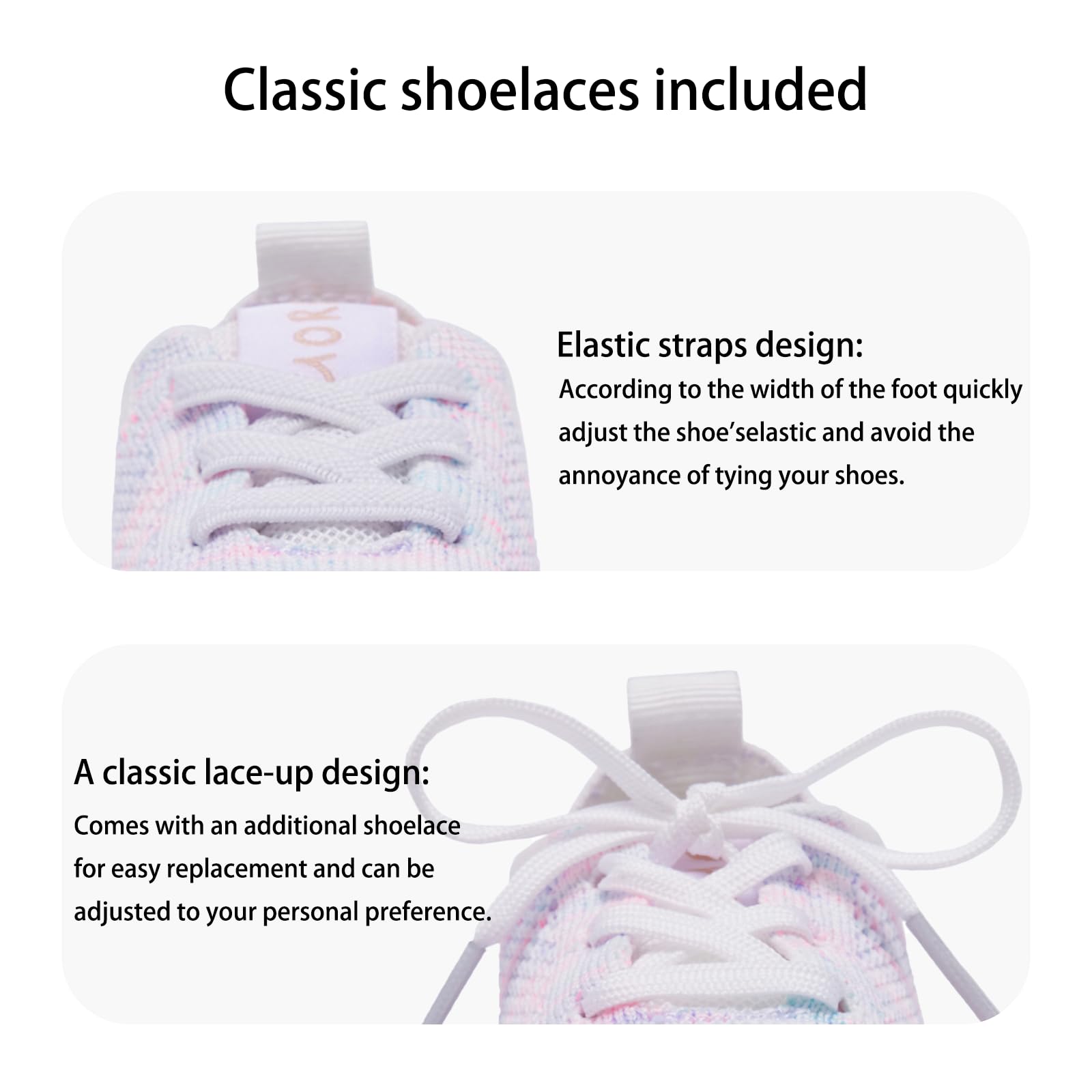 MORENDL Toddler Shoes Baby Walking Sock Shoes Infant Sneakers Boy Girl Barefoot Tennis Shoe Non-Slip Brethable Mix Size 9