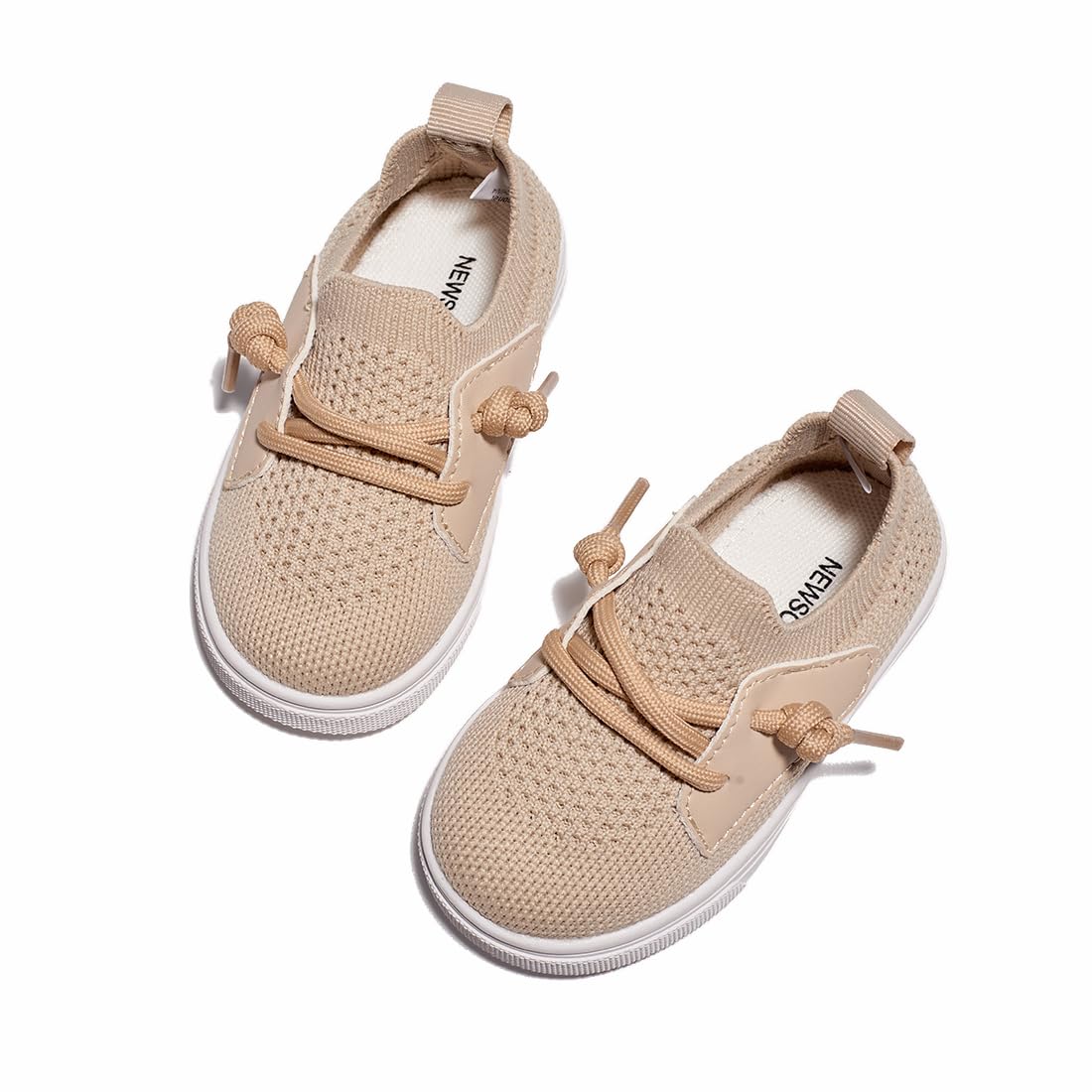 Newsonet Baby Walking Shoes First Infant Sneakers Khaki Size 6-12 Months