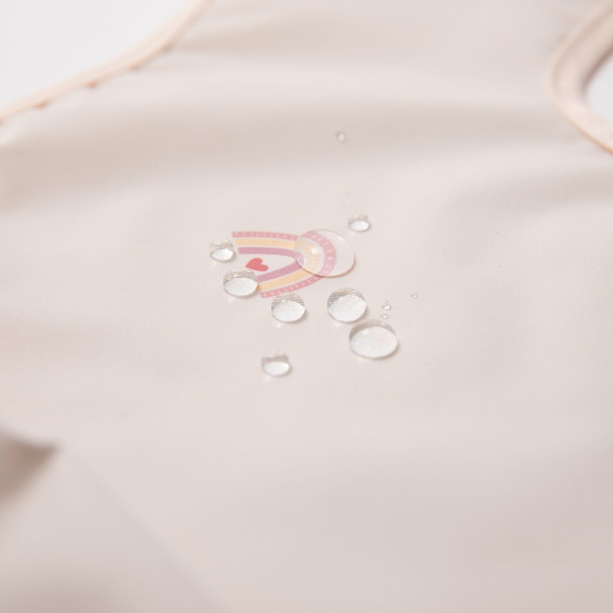 Ali+Oli Smock Bib for Baby (3-pc) Sleeveless Set (Girls) BPA-Free Oeko-Tex Certified, Mess Proof Baby Bib for Eating, Waterproof Baby Smock, Machine Washable, Toddlers Ages 6m+