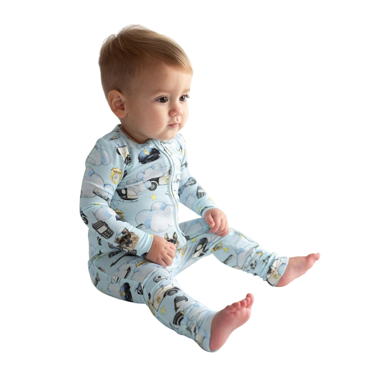 Posh Peanut Convertible Footie Pajamas for Baby and Toddler