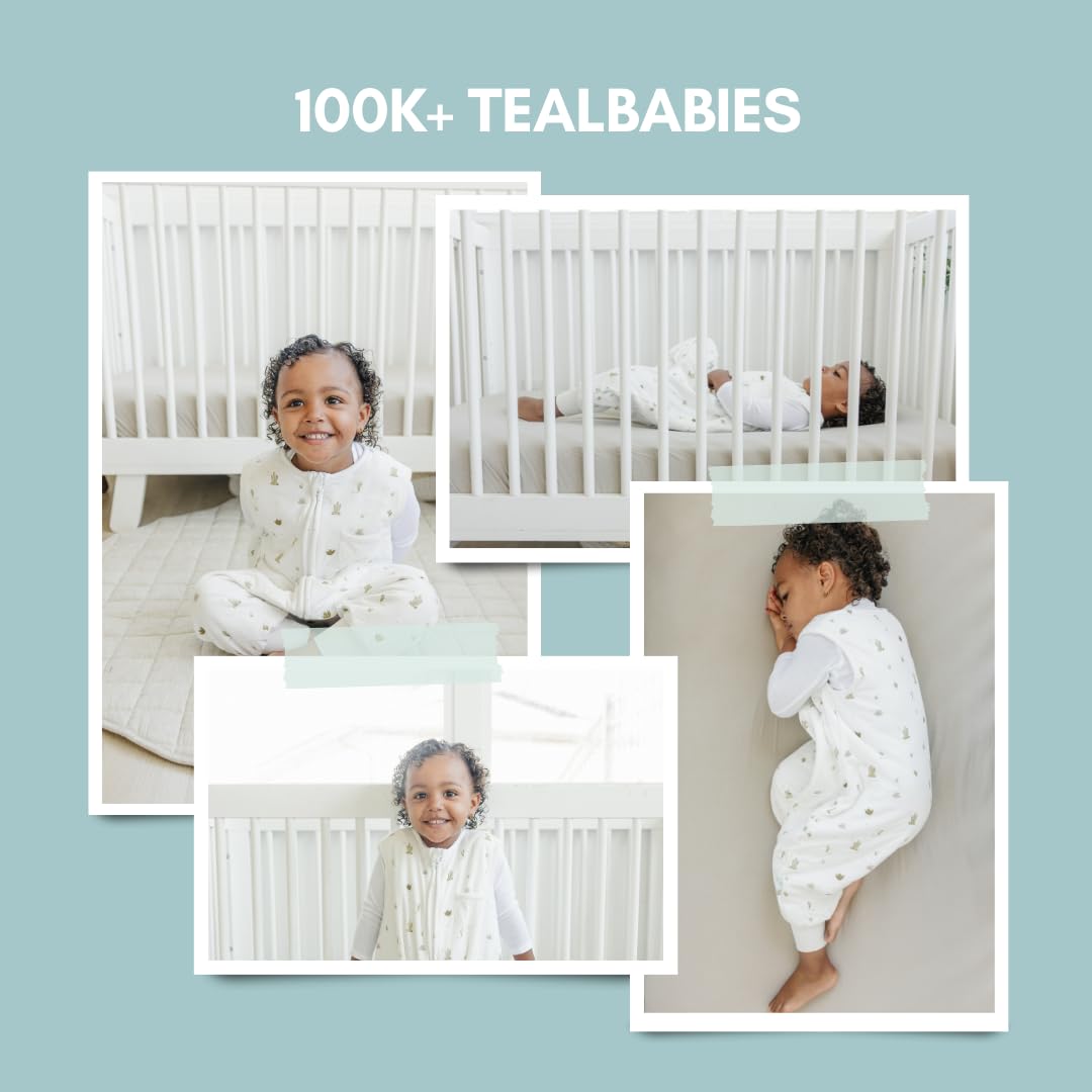 Tealbee Dreamsuit Walker Toddler Sleep Sack with Feet and Legs, 3T-4T