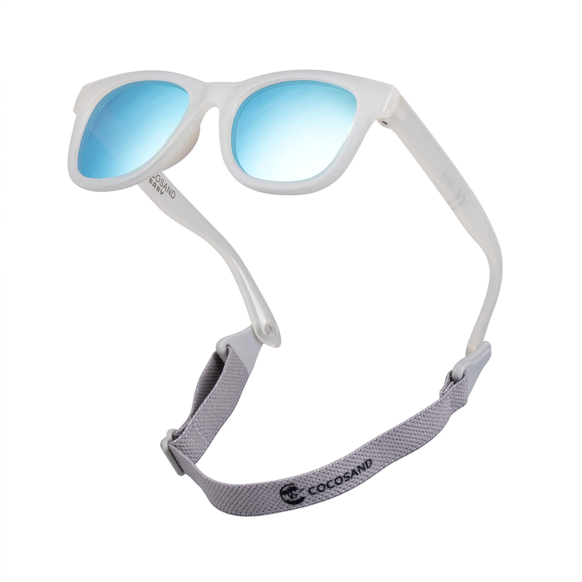 COCOSAND Flexible Polarized Baby Sunglasses with Strap