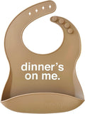Denver James Silicone Feeding Bibs | Dishwasher Safe. Waterproof. Adjustable.
