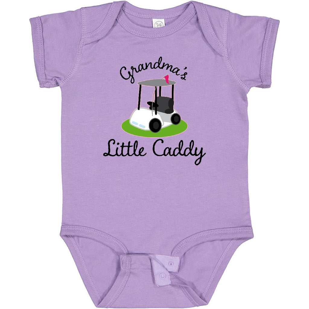 inktastic Grandma's Little Caddy Golf Baby Bodysuit 18 Months Lavender 22b10