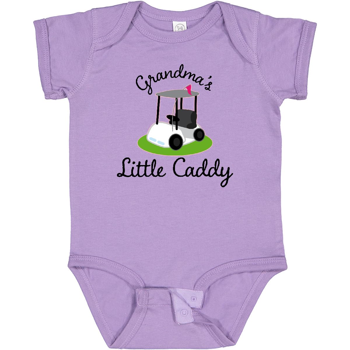 inktastic Grandma's Little Caddy Golf Baby Bodysuit 18 Months Lavender 22b10