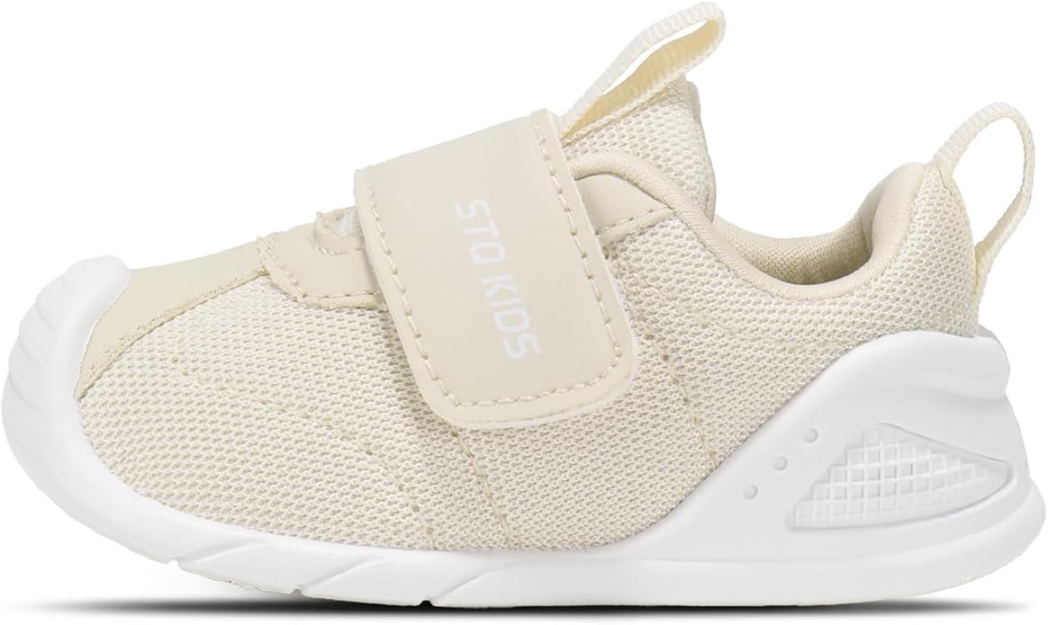 Baby Shoes Wide Toe Box Infant Boy Girl First Walker Shoe Toddler Crib Barefoot Sneakers Non-Slip Sole Soft Breathable Mesh Lightweight Walking Indoor Newborn Chubby Babies 6 9 12 18 24 Months