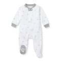 Burt's Bees Baby Boys' Organic Cotton, Sleep and Play Footed Pajamas