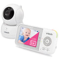 VTech Baby Monitor, No WiFi– 5" Color Screen, 12-Hour Battery, Night Vision, Temperature Sensor, 2-Way Talk, Lullabies, 1000ft Range | VM350