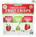 Nature’s Turn Freeze-Dried Fruit Crisps –Healthy, Gluten-Free,Crispy & Delicious, Plant-Based Snack,Ideal for Cereal, Smoothies,School Lunches,& On-the-Go,Lunchbox Snack Variety Bags of 15 (0.35 oz Each)