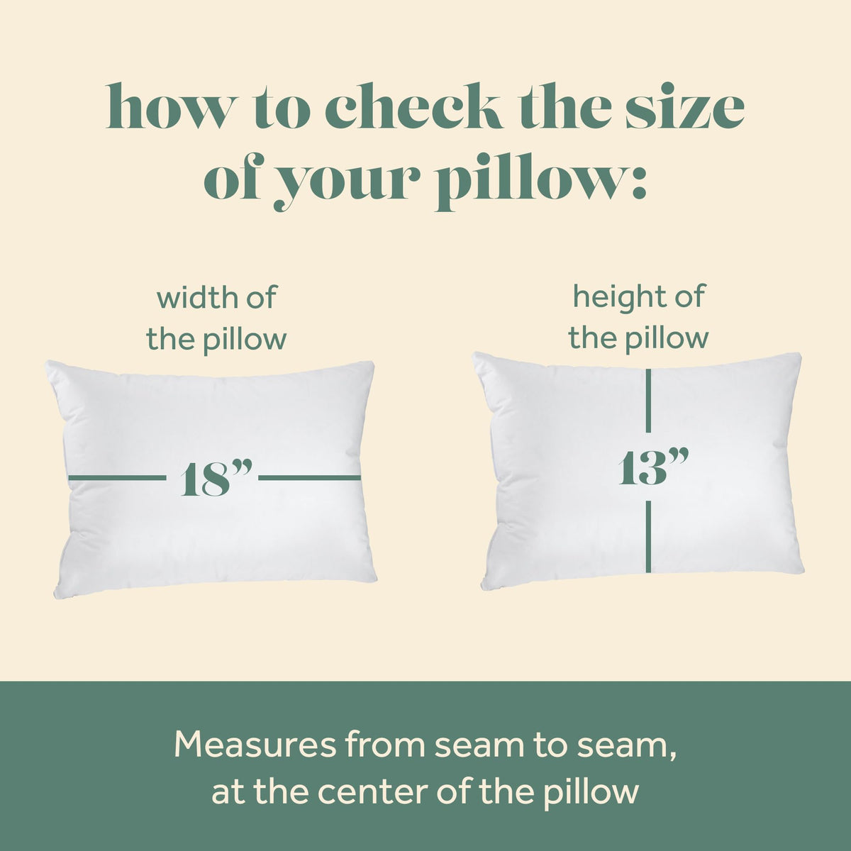 ComfyDown Toddler Pillow, 800 Fill Power Goose Down Fill, 300 Thread Count 100% Cotton Cover - Made in USA 18 Months to 6 Years (13x18)