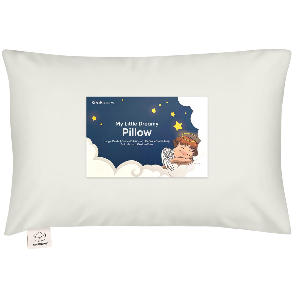 Toddler Pillow with Pillowcase, 13x18 My Little Dreamy Pillow (Dino Patrol)