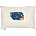 Toddler Pillow with Pillowcase, 13x18 My Little Dreamy Pillow (Clay)