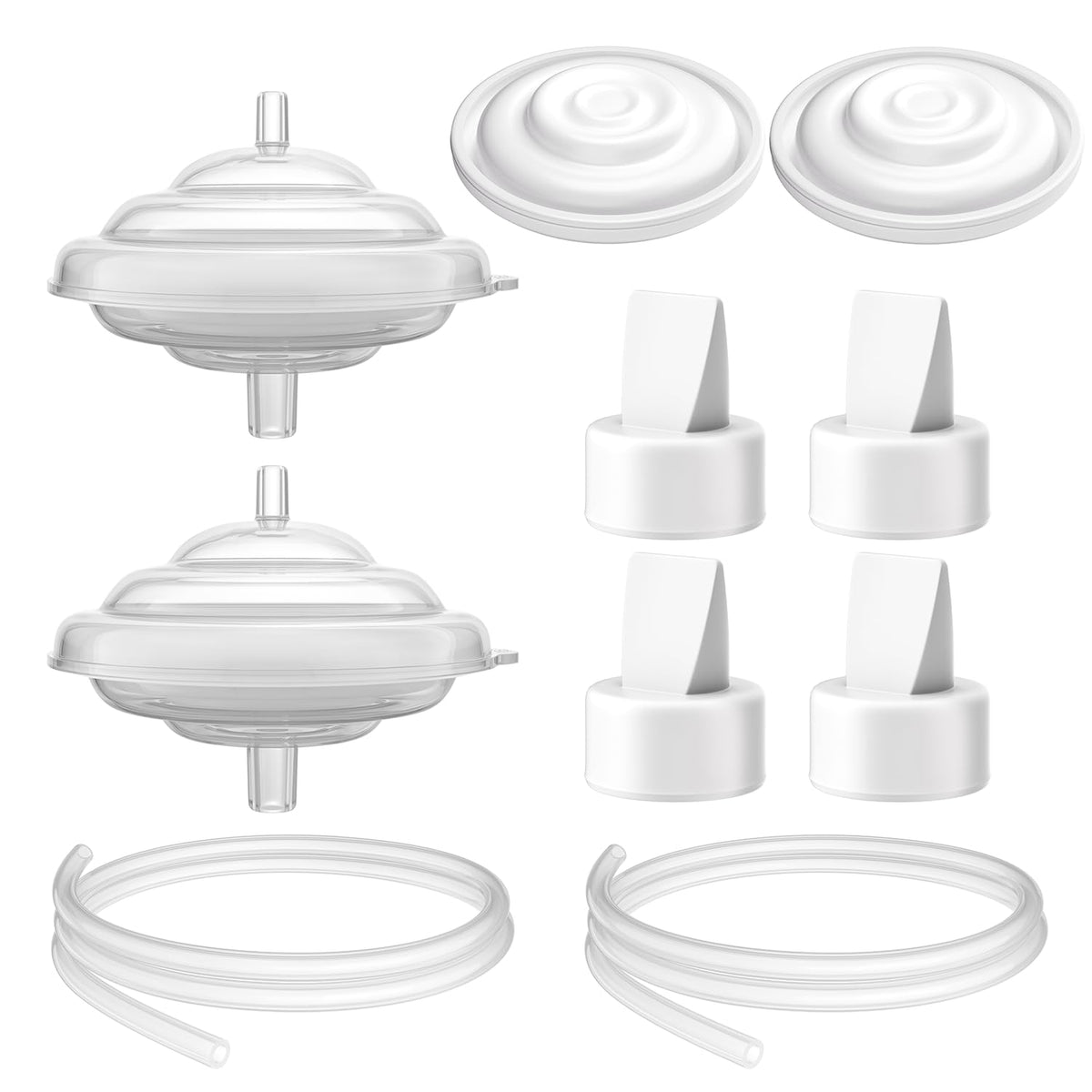 TOVVILD Accessories for Spectra S1 S2 and Motif Luna, Pump Replacement Parts Backflow Protectors Membrane Duckbill Valve Tube Not Original Spectra Parts.