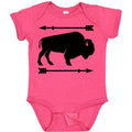 inktastic Buffalo Cute Animal Western Baby Bodysuit Newborn Vintage Hot Pink 2ae82