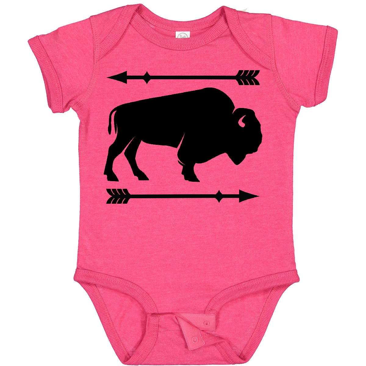 inktastic Buffalo Cute Animal Western Baby Bodysuit Newborn Vintage Hot Pink 2ae82
