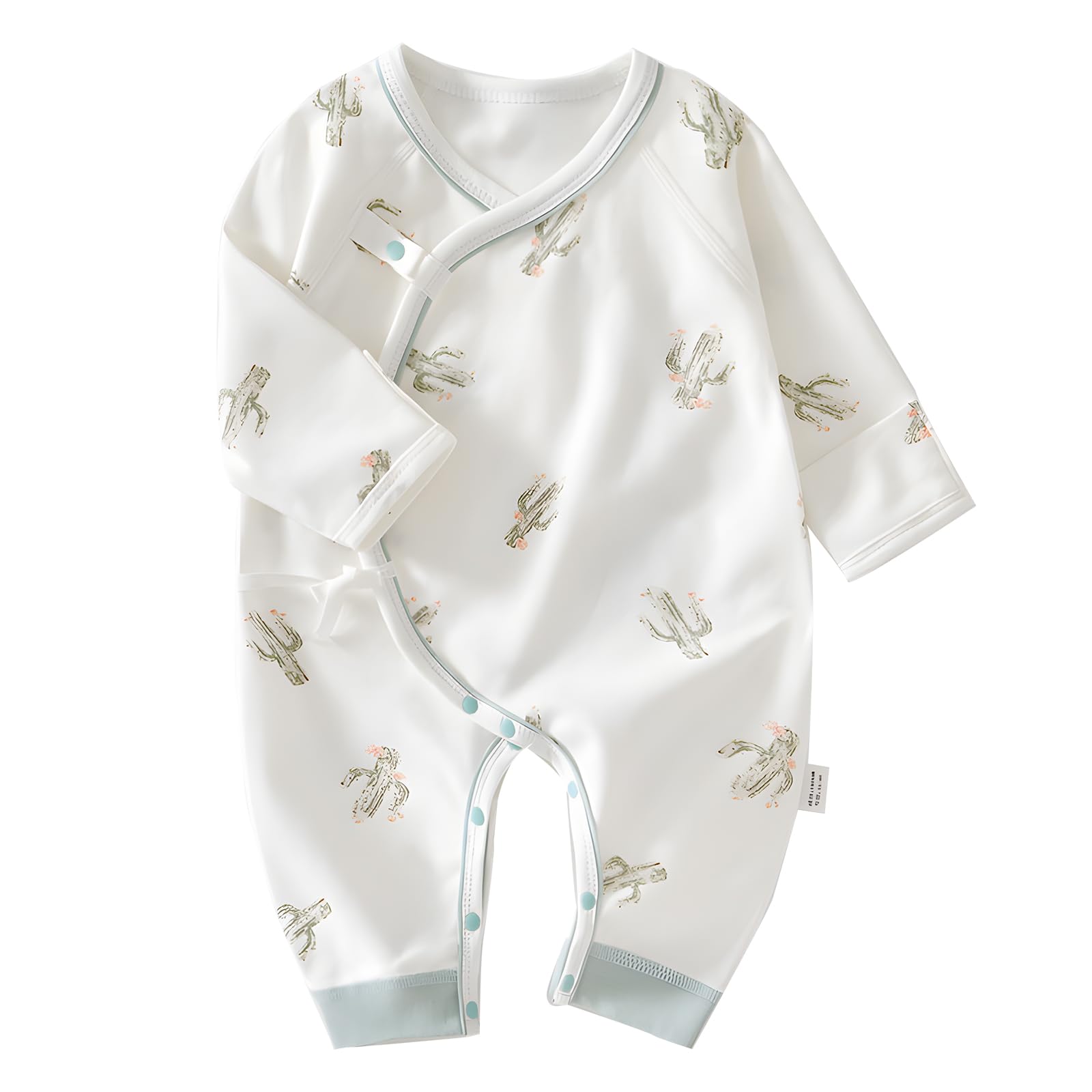 Cherie Kids Organic Cotton 0-6M Unisex Newborn Baby Sleepers Pajamas