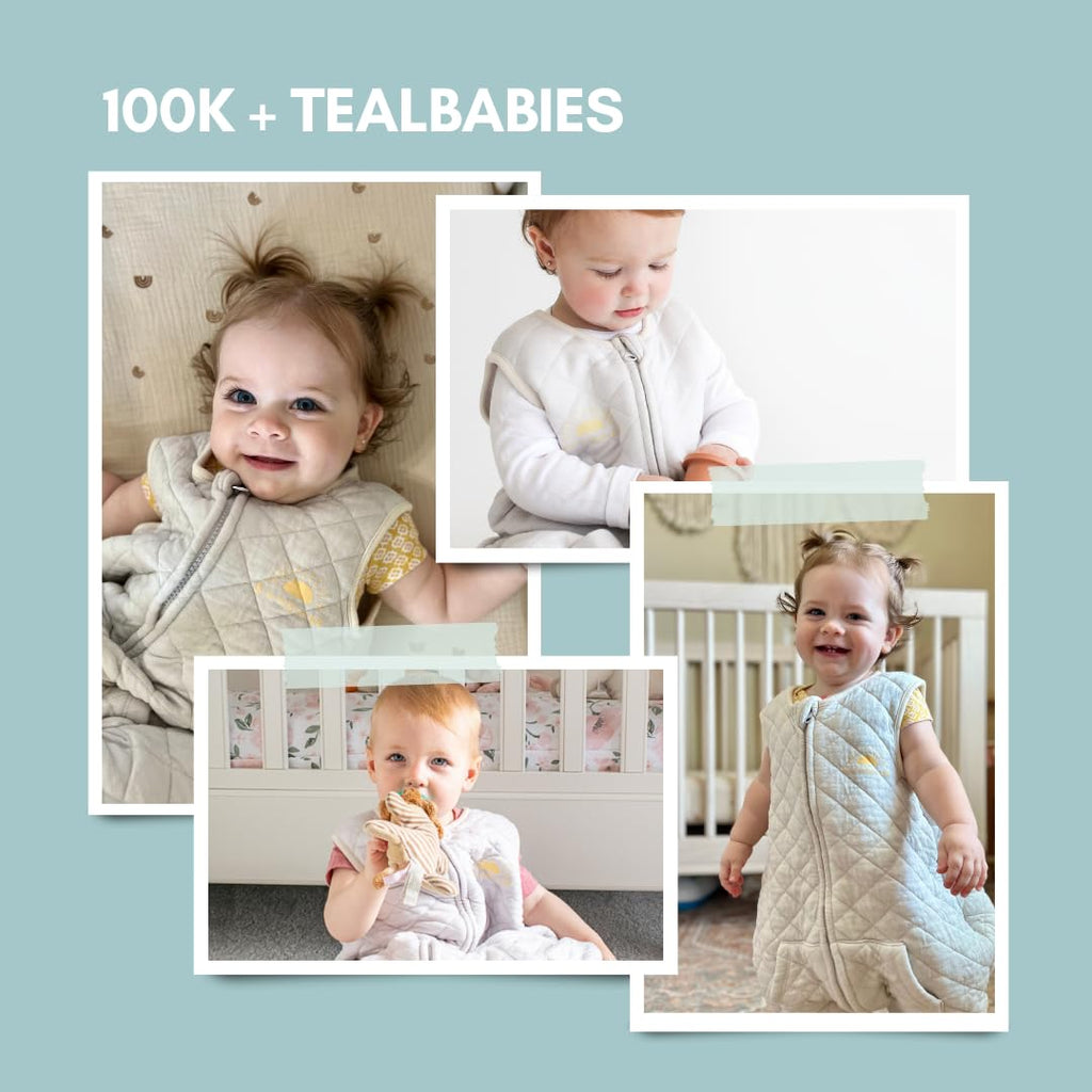Tealbee Dreamsuit Walker Toddler Sleep Sack with Feet and Legs, 2T-3T