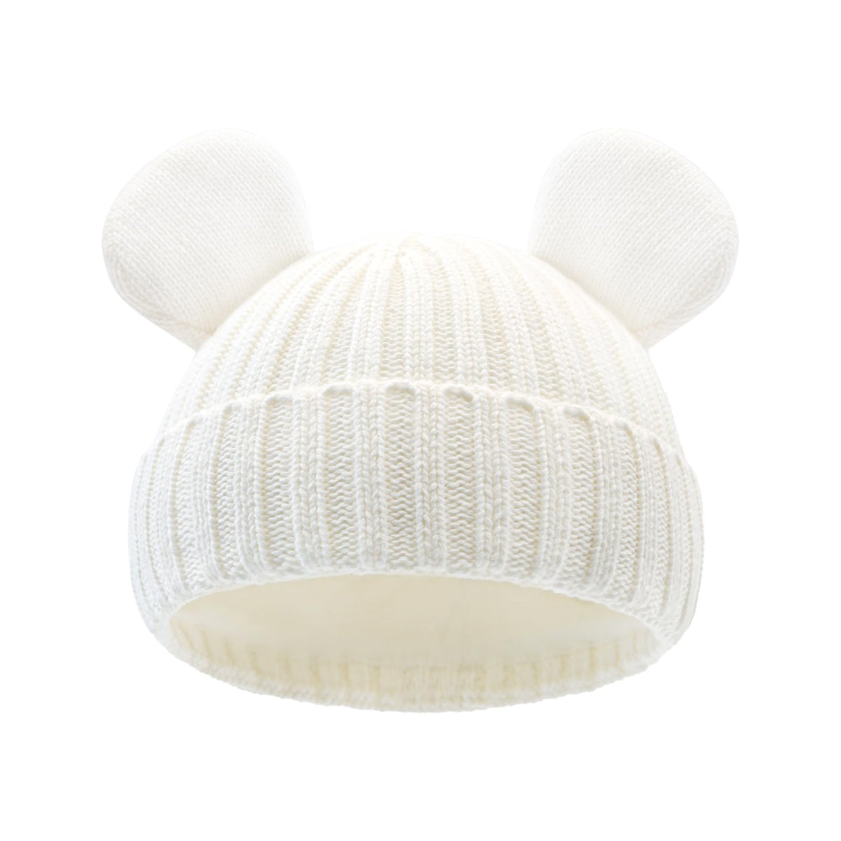 RUIKUNA Toddler Boy Winter Beanie Baby Knit Hat Warm Girl Beanies Newborn Cute Hats for Kids (6-24 Months, Navy)