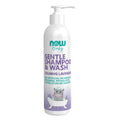 NOW Baby, Gentle Shampoo and Wash, Calming Lavender, Paraben Free, 8 Fl Oz